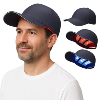 Casque casquette photothérapie luminothérapie LED lumière rouge pour la croissance des cheveux SOLVITAL CS