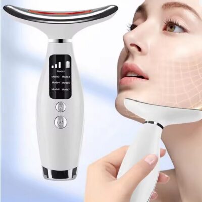 Appareil de lifting visage à luminothérapie photothérapie LED 7 couleurs SOLVITAL LV