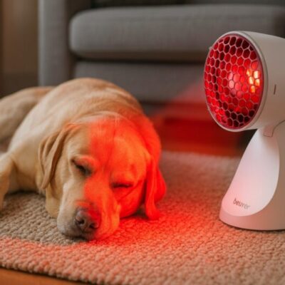Lampe infrarouge à lumière rouge pour chat et chien