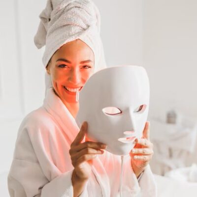 Masque de luminothérapie photothérapie LED pour le visage SOLVITAL MV