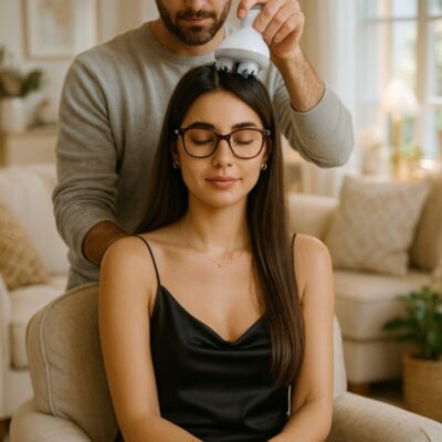 Masseur de tête électrique sans fil